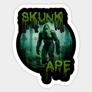 Skunk Ape Sticker